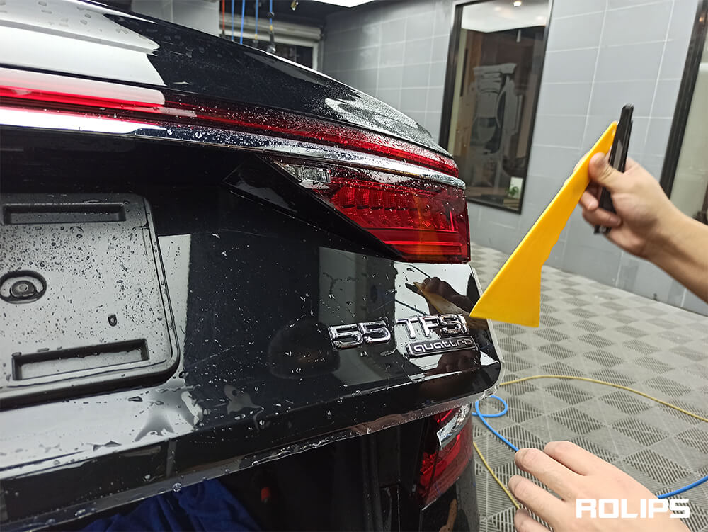 奧迪汽車對(duì)隱形車衣的施工有哪些要求？（3）