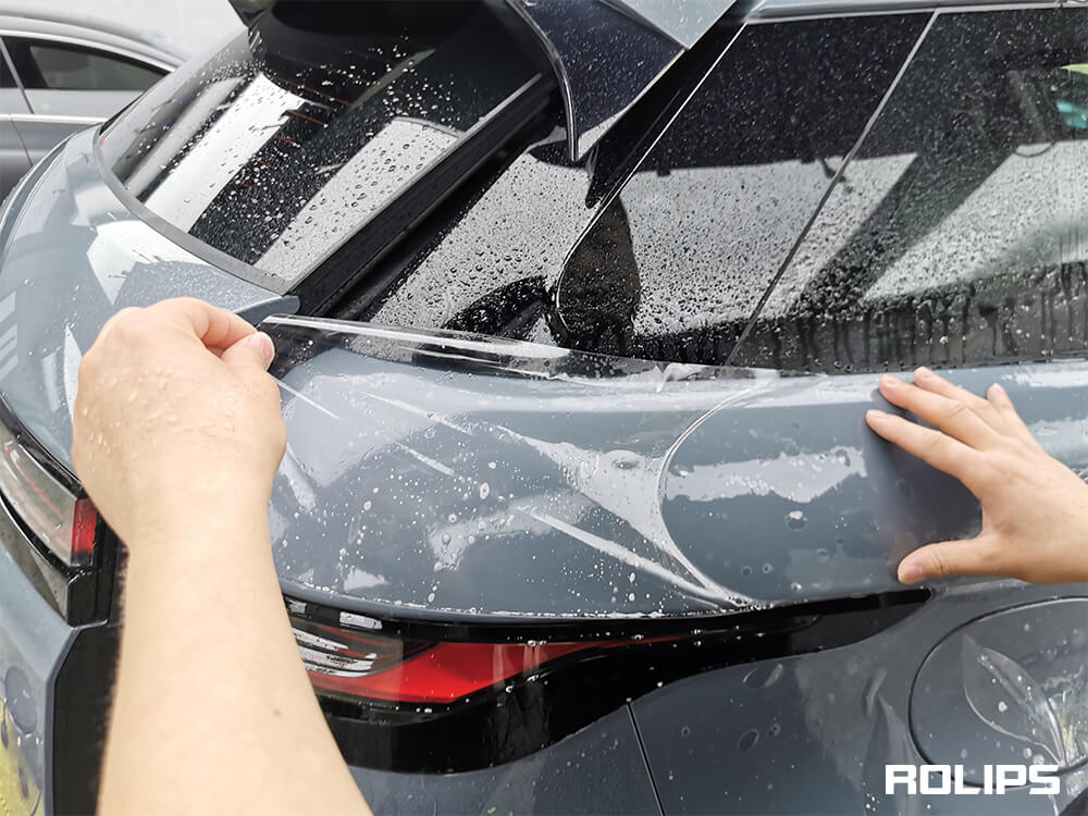 冬季貼車衣需要注意什么？剛貼完車衣下雪了怎么辦？（2）