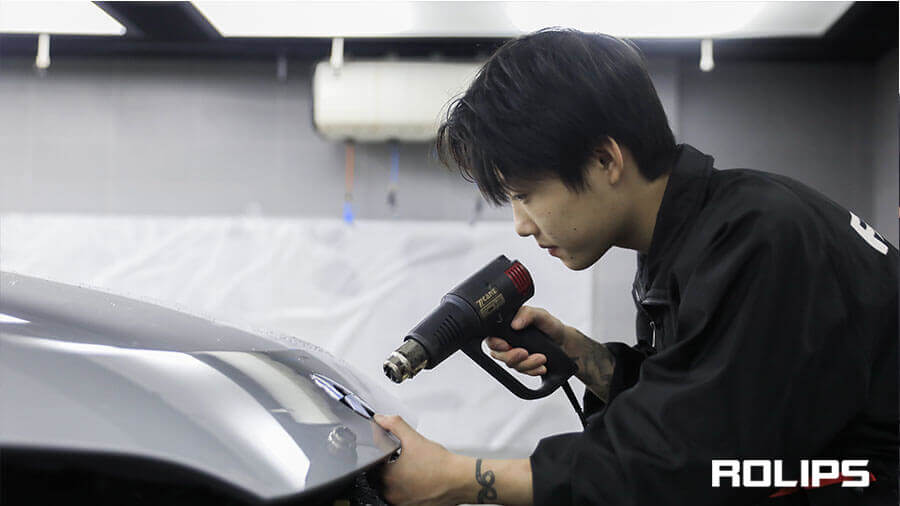 蔚來ec6白色施工羅利普斯隱形車衣(圖5) 蔚來ec6白色施工羅利普斯隱形車衣(圖5)